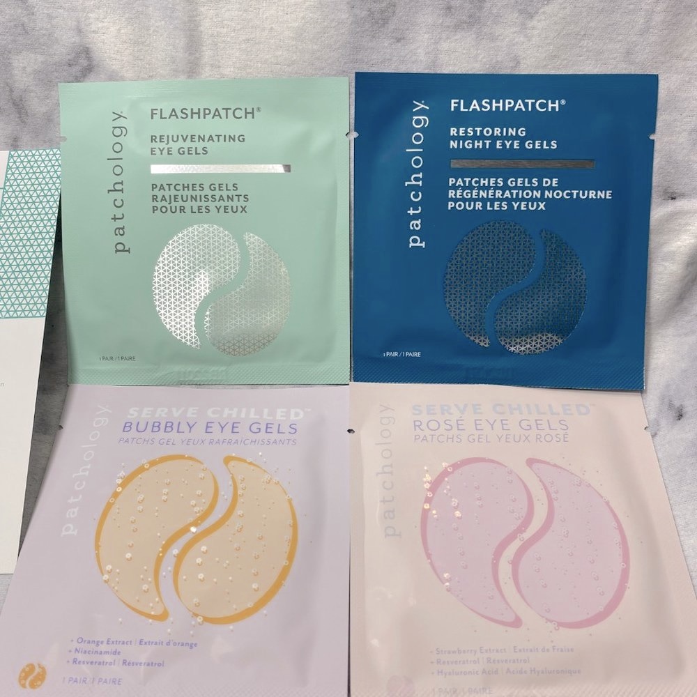 Patchology Eye Collection Set-4 Pairs Eye Gels & Roll-On Eye Serum-5pc-BOXED-NEW - Picture 7 of 12